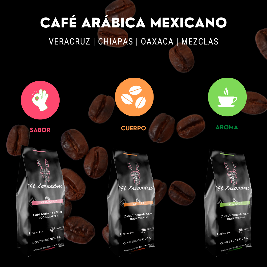 Café El Zarandero, Gourmet de Altura de Veracruz (1kg)