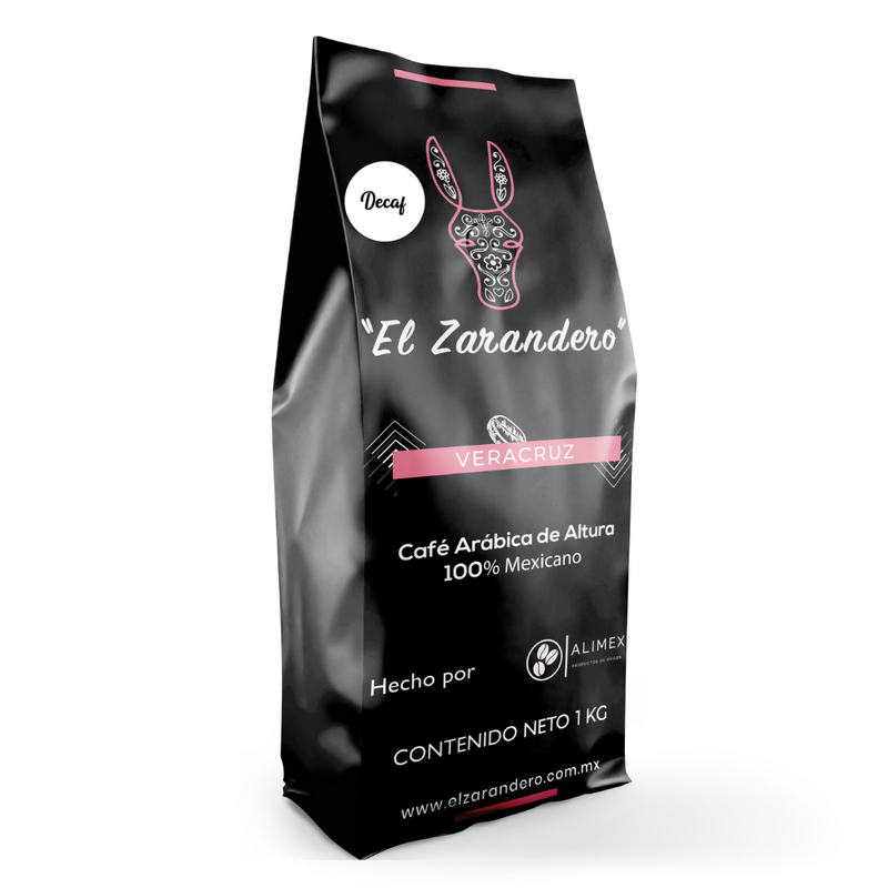 Café El Zarandero Descafeinado de Altura de Veracruz (1 kg)